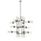 Z-Lite Calliope 20 Light Pendant, Polished Nickel & Clear 617-20PN - alternate 4